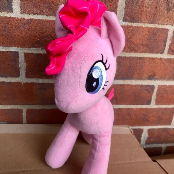 2017 My Little Pony The Movie Pinkie Pie Seapony Plush 13" Mermaid Tail Hasbro - Picture 4 of 4